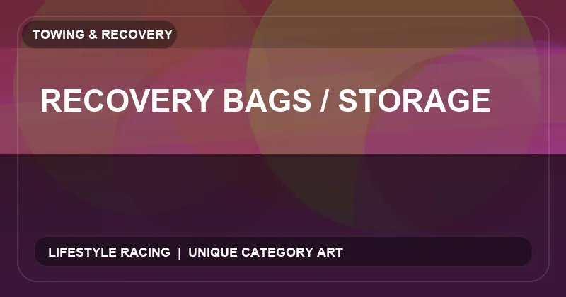 Recovery Bags / Storage